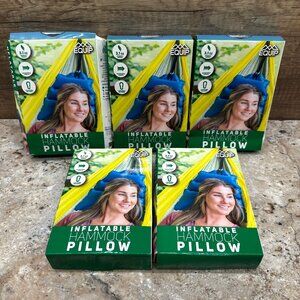 Lot of 5 EQUIP Inflatable Hammock Pillow Lightweight Camping Travel 3.1oz
